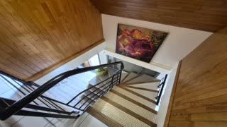 Lagopède escalier chalet les Orres